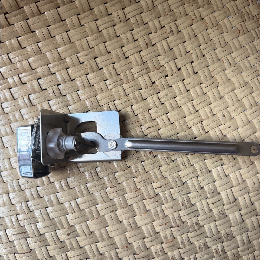 Silver Metal Lever Kohler replacement San Rapael toilet